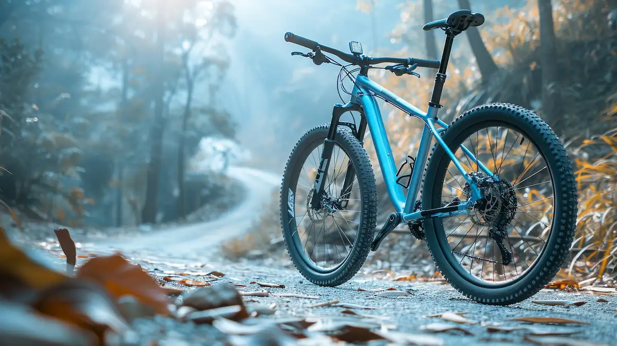 Acessório para bicicleta aro 29 em destaque