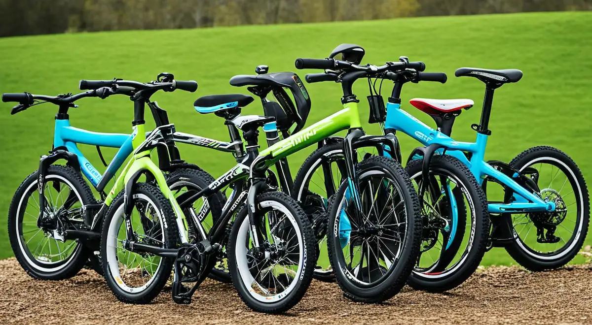 Modelos variados de bicicleta Samy