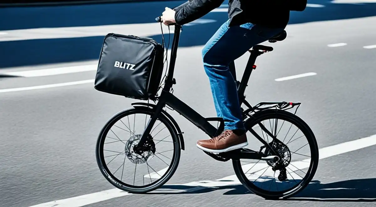 bicicleta blitz dobrável