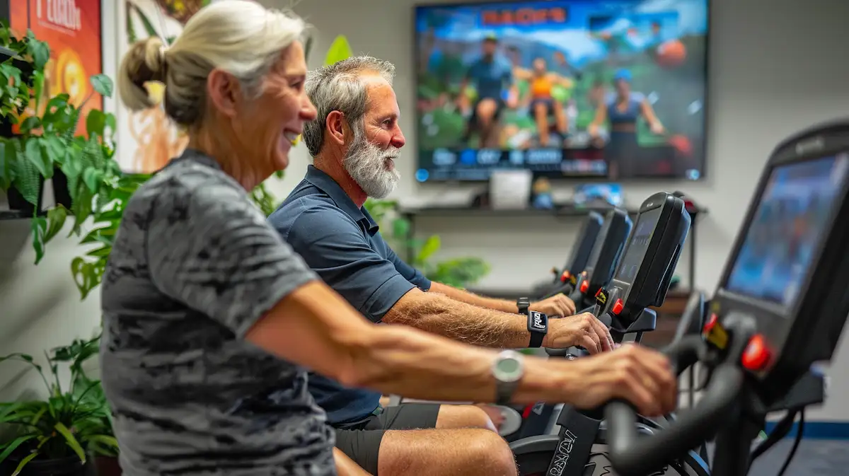 bicicleta ergométrica com bons recursos de monitoramento