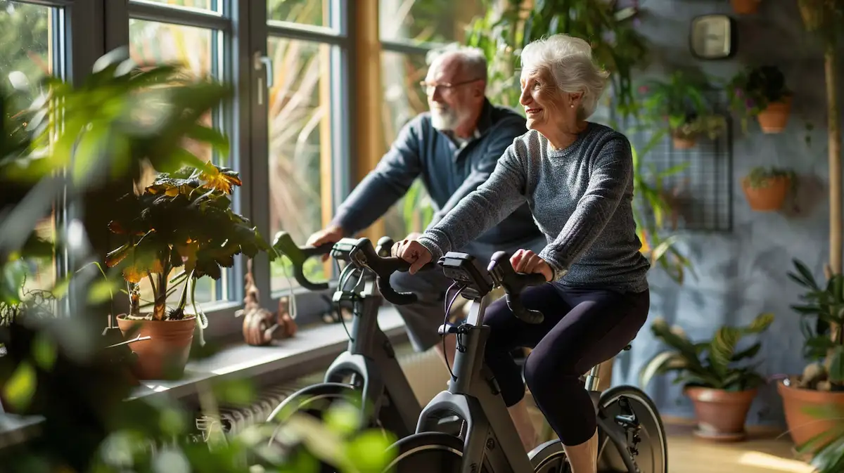 bicicleta ergométrica para idosos