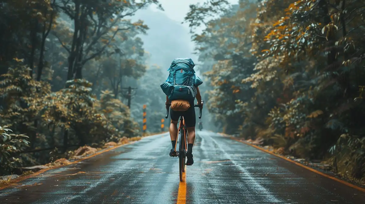 bicicleta para longas distâncias