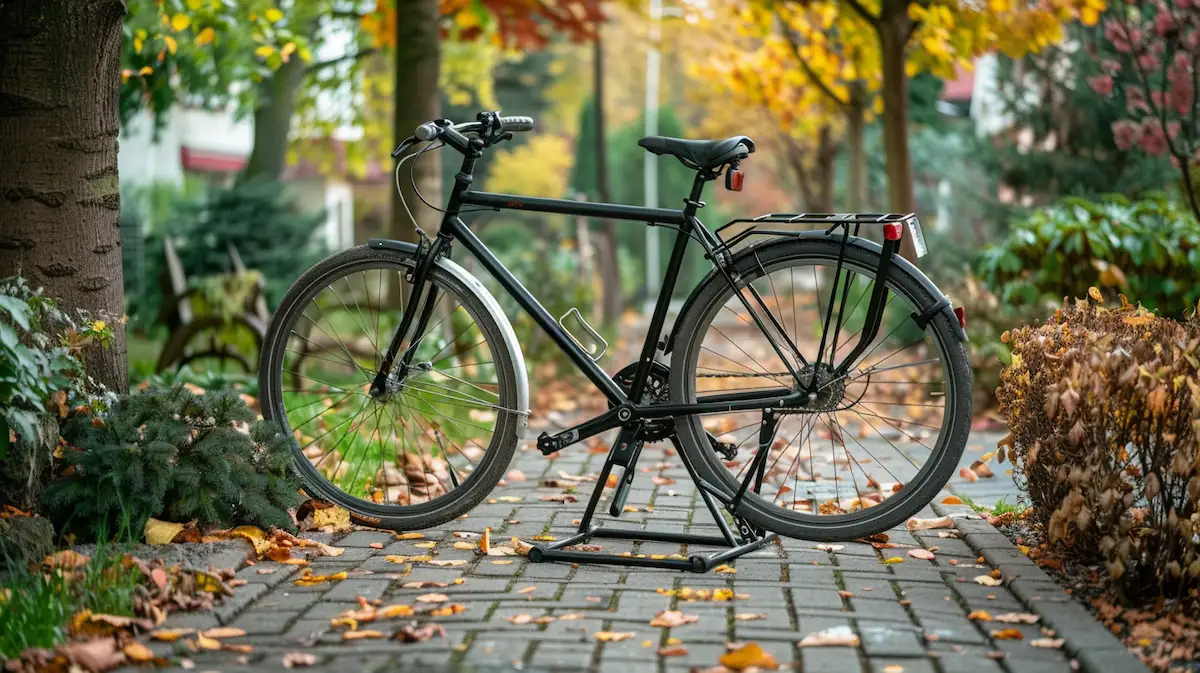 suporte para bicicleta de chão