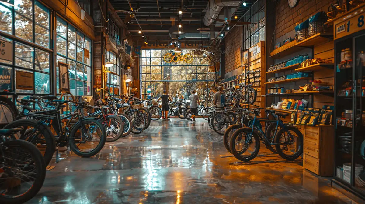 atendimento ao cliente em lojas de bicicleta