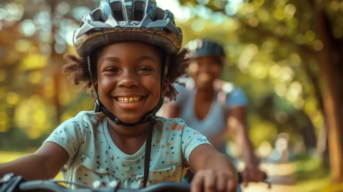 segurança bicicleta infantil